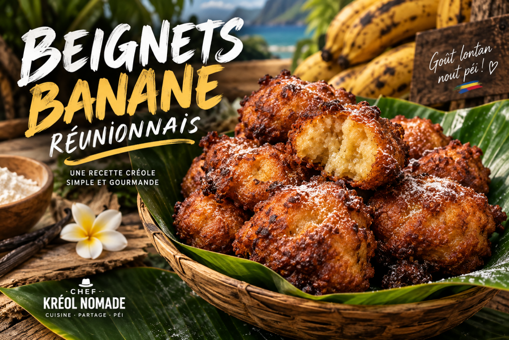Lire la suite à propos de l’article Beignets banane réunionnais : la recette traditionnelle